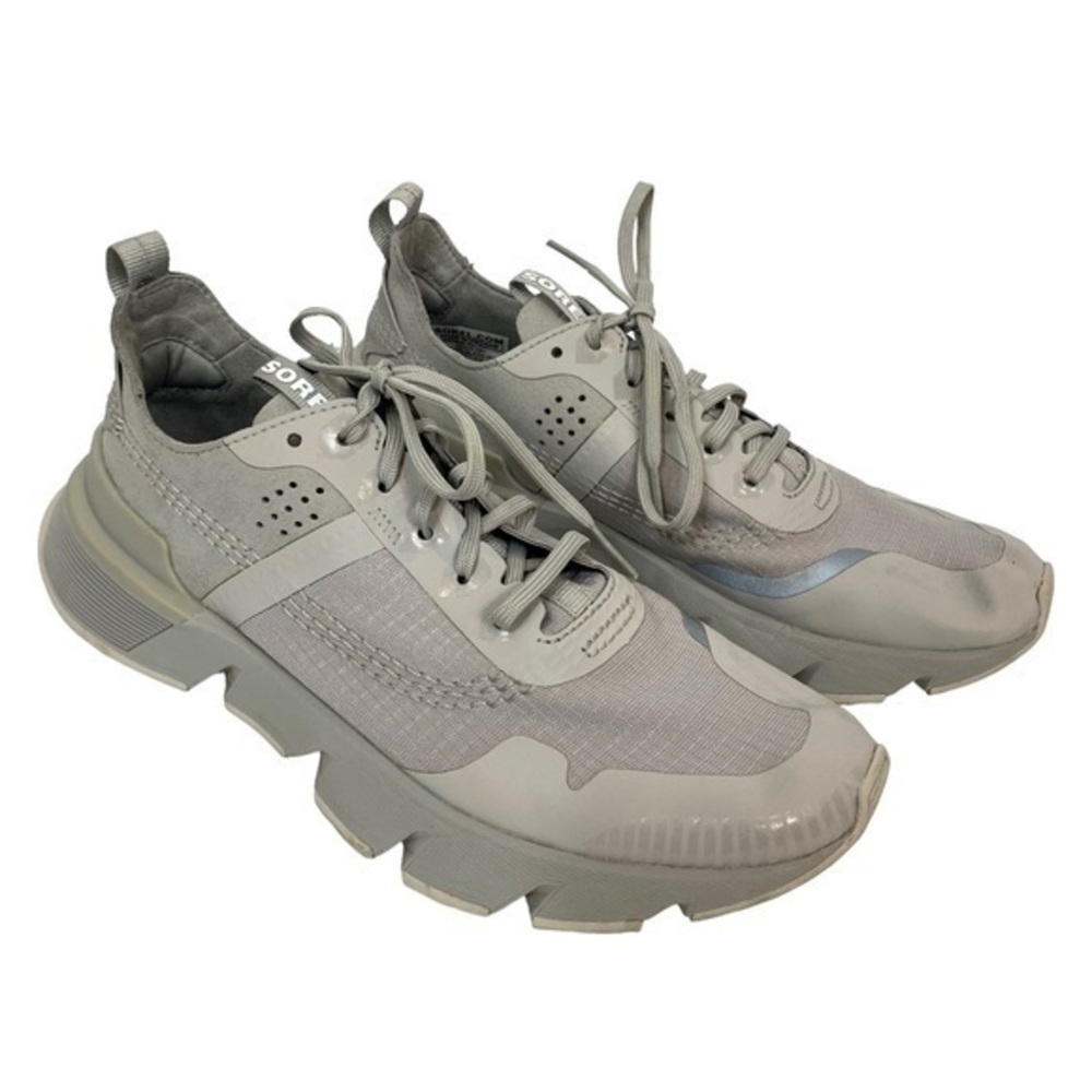 Sorel Womens Kinetic Rush Ripstop Chunky Sneakers size 7